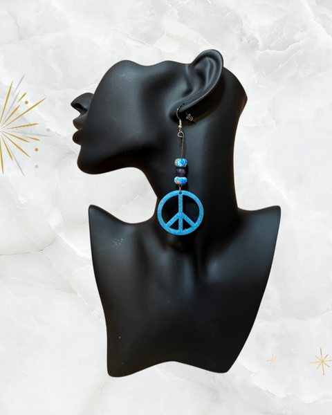 Earrings - Peace