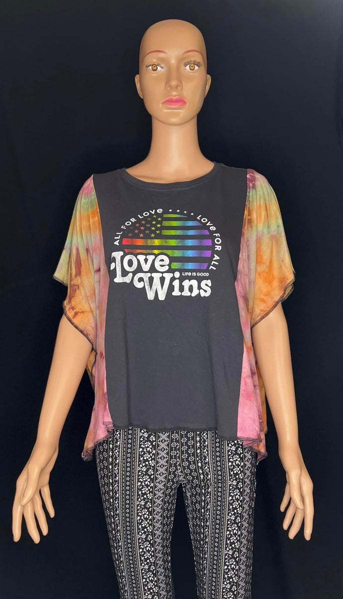 Winged T-Shirt - Love Wins