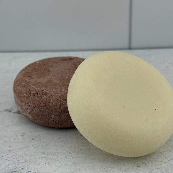 Rosemary Mint Hair Care Bar Set | Shampoo + Conditioner Bundle | Plastic-Free