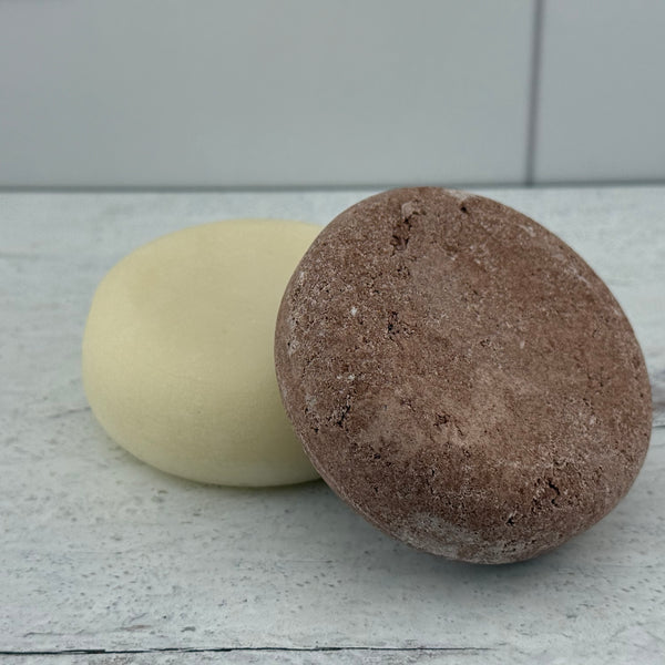 Rosemary Mint Hair Care Bar Set | Shampoo + Conditioner Bundle | Plastic-Free