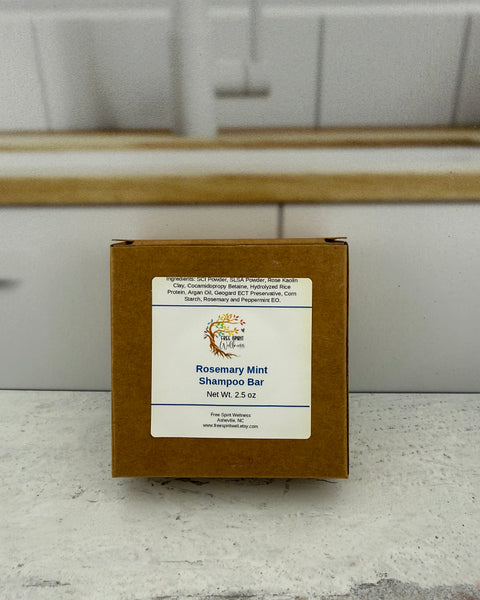 Rosemary Mint Shampoo Bar | Strengthening • Refreshing • Sulfate-Free Solid Shampoo