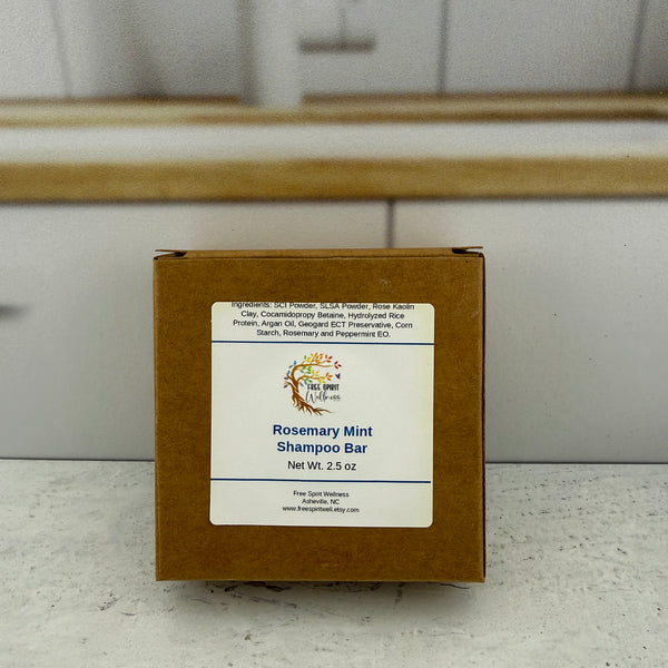 Rosemary Mint Shampoo Bar | Strengthening • Refreshing • Sulfate-Free Solid Shampoo